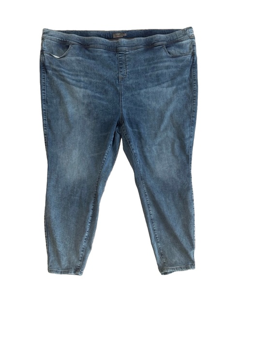 torrid Denim - Torrid Lean Jean Super Soft Pull-On Jeans 30S Short Medium Wash